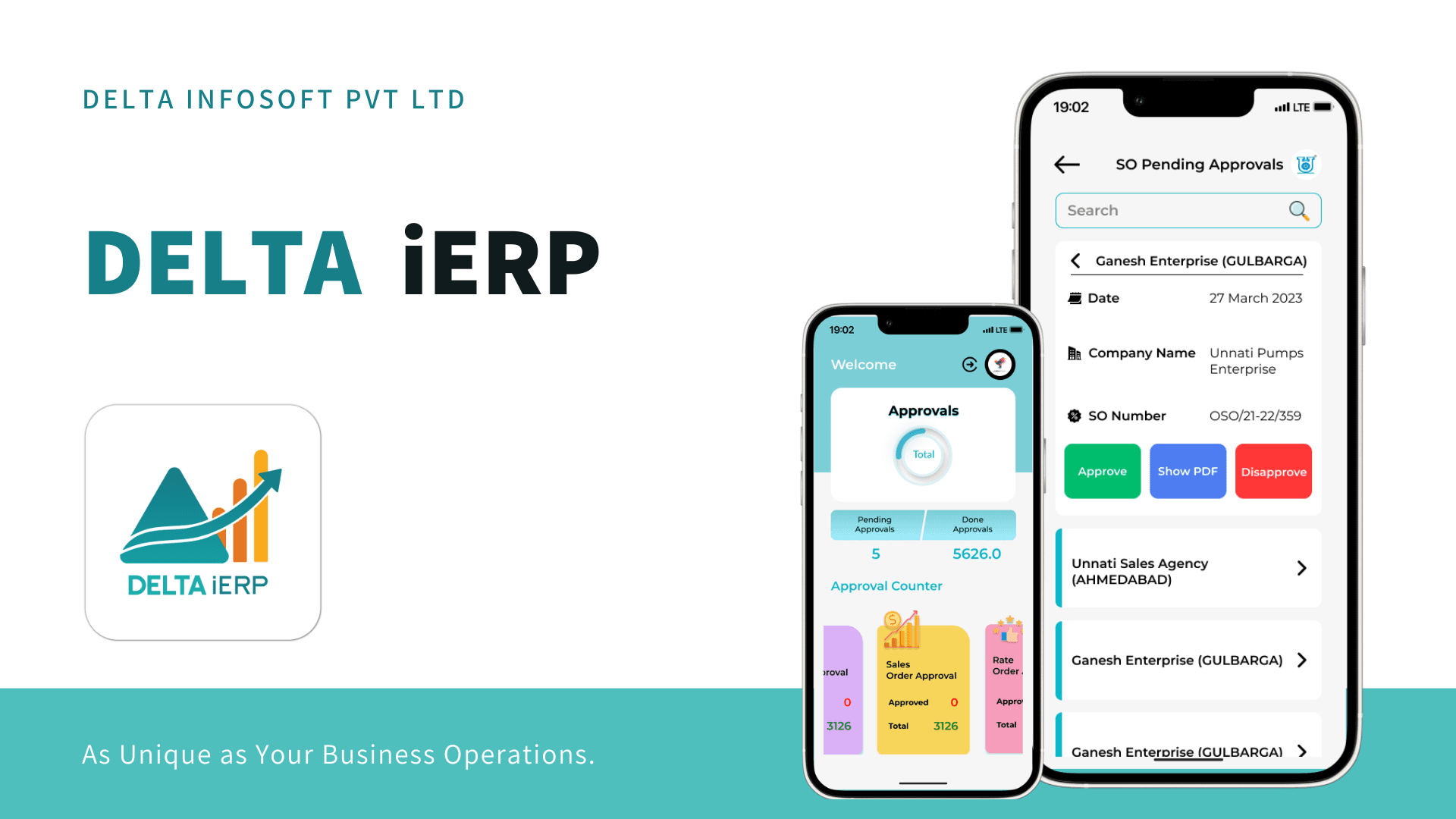 Customizable Delta iERP Software for Pump Manufacturing Industry
